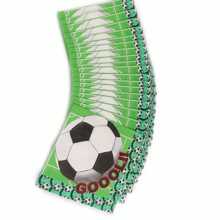 20pcs Football Themed Disposable Napkins, Birthday Party & Holiday Gathering Decorations, Ideal For World Cup, Football Clubs And Fans, And Table Decoration,Christmas