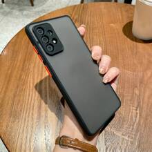 Apple Solid Color Shockproof Armor Matte Anti-Fall Phone Case,International Version, Not The Domestic Version - Black - View 3