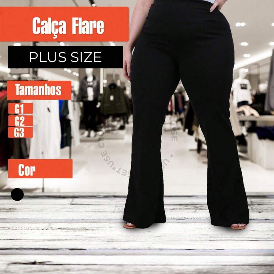 Plus Size Sports Leggings & Pants - màu đen - Xem 1