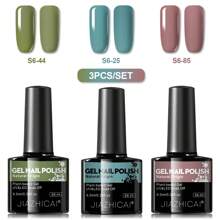 8.5ml/3PCS Neutral Gel Nail Polish Set White Black Golden Blue Yellow Green Red Pink Purple Summer 2024 Colors Nail Polish Kit Nail Polish Soak Off UV LED Nail Lamp Nail Art Manicure Salon DIY At Home Nail Supplies For Beginners - Multicolor - View 22