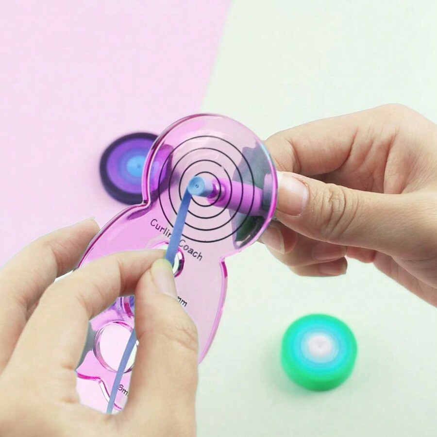 4/7/12PCS Paper Quilling Tools Slotted Kit, Different Sizes Rolling