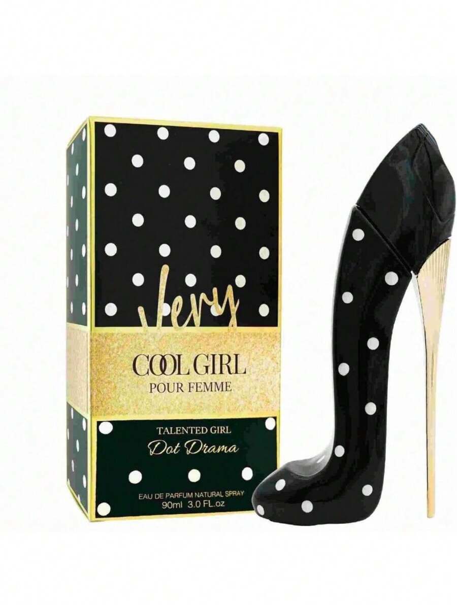 1 Piece 90ml Pink Heel Shoes Perfumes Red Heel Shoes Bad Boy Fuchsia Black Heel Shoes - 彩色 - 查看 1