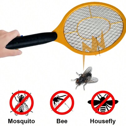 Ein batteriebetriebener Fliegenklatsche, ein geeigneter elektrischer Moskitovernichter für Studentenwohnheime. Er ist klein und tragbar, geeignet für Auto und Outdoor-Nutzung. Er ist ein leichter, kleiner Outdoor-Moskitorepellent und elektrischer Moskitovernichter (ohne Batterie).