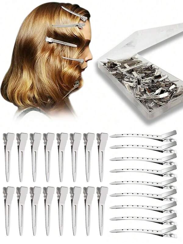15Pcs Styling Hair Clips, Silver Metal Duck Billed Hair Clips For Women Styling Sectioning, Duckbill Long Hair Clips, Pin Curl Clips For Long Hair, Alligator Roller Clip, Salon, Bows DIY, Hair Tools, Hair Products And Accessories For Barber Salon Beauty Travel Essentials,Back To School,Travel Holiday Essentials,Hair Accessories For Women,Slick Back Brush,Barber Accessories,Hair Dryer,Hair,Barber,Hair Tools,Hair Products,Hair Accessories,Edge Brush,Styling Brush,Barber Accessories,Travel,Hair Dryer,Hair Stuff,Hair Spray,Hair Accessories,Curly Hair Products,Hairdressing Equipment,Accessories,Hair Cutting Scissors,Christmas,Barbershop,Barber Accessories,Hair Accessories,Hairdressing,Hair Dryer,Hair, Accessories, Hair Products, Hair Tools, Hair Stuff, Hair Care, Curly Hair Brush, Barber, Barber Accessories, Hairdressing Equipment,Travel Essentials,Hairstyle,Hairdressing,Hair,Travel,Hair Products,Hair Tools,Hair Stuff,Barber,Barber Accessories,Barbershop,Hairdressing Equipment
