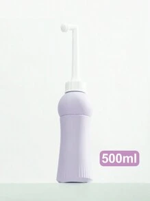 1 Peça, Com Grande Capacidade de 600ml/500ml/350ml, Banheira de Assento Portátil, Banheira de Assento Manual de Viagem, com Cabeça de pulverização Extensível de 14 Furos para Spray de Água Suave, Adequada para Higiene Pessoal e Uso em Viagens