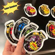 100pcs Realistic Hand Grenade Fart Bombs, Safer Than Firecrackers, Self-Inflatable Self-Exploding Stress Relief Pranks & Party Favors, Suitable For Various Holidays, Weddings, Parties, Outdoor Entertainment [Random Style] - Multicolor - View 20