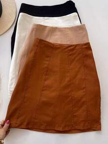 Women Shorts - Lạc đà - Xem 2