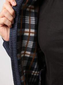 Men Sweaters - Màu xanh hải quân - Xem 3