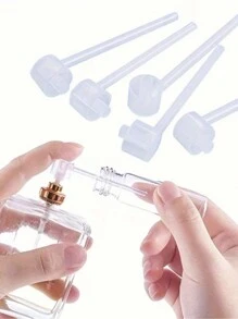 10 件/3 套香水分配泵，化妆品补充转移工具适用于可再填充旅行香水喷雾瓶 - 無色 - 查看 3