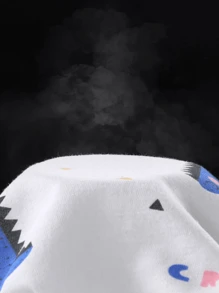 男婴无袖连体衣 - 白色 - 查看 5