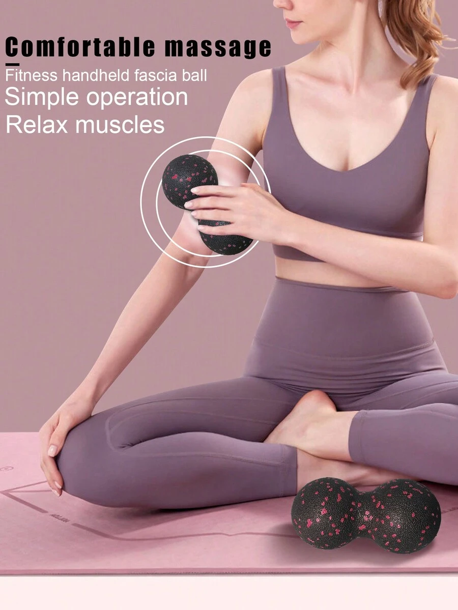 8x16cm EPP Yoga Relaxing Peanut Massage Ball, High Density Lightweight ...