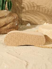 Dép đế bệt đế dày màu đen cho nữ mùa hè, thích hợp cho những cô nàng thấp bé, dép cao gót vừa phải - màu đen - Xem 6