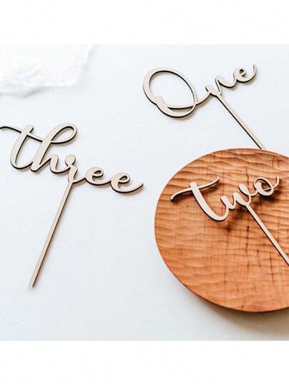 1Pc Half/One/Two/Three/Four/Six/Seven/Eight/Nine Birthday Cake Topper