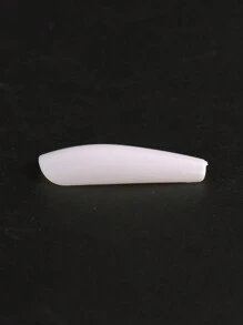 100pcs Light Purple Coffin False Nail Tips Extra Long Boxed Full Cover Simple Fashion Nail Extension Glossy Press On Nail False Salon Manicure Tools Nail Prolong Press On Nails Nail Supplies