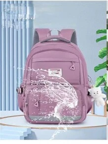 Women Fashion Backpacks - 黑色 - 查看 3