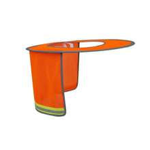 FEPK 1pc/2pcs/3pcs/4pcs Multifunctional Helmet Sun Shade, Foldable & Portable, Compact, UV Resistant & Breathable Mesh Sun Shade With Reflective Strips, Suitable For Construction Workers, Sanitation Workers, And Other Workers Working Under The SunOrganize And Storage,For Household,Office,School,Shoes And Boots Accessories - Multicolor - View 12