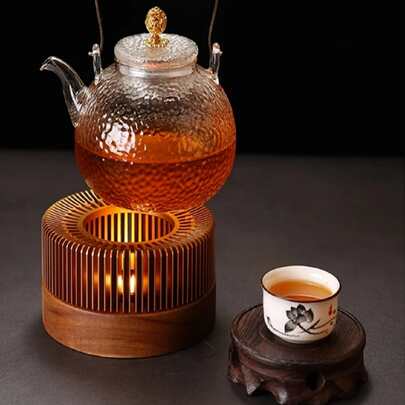 Candle Teapot Warmer Tea Heater Heating Base Portable Tea Pot Heating Base Candle Holder For Tea Cafe Milk Kitchen Accessories Back To School