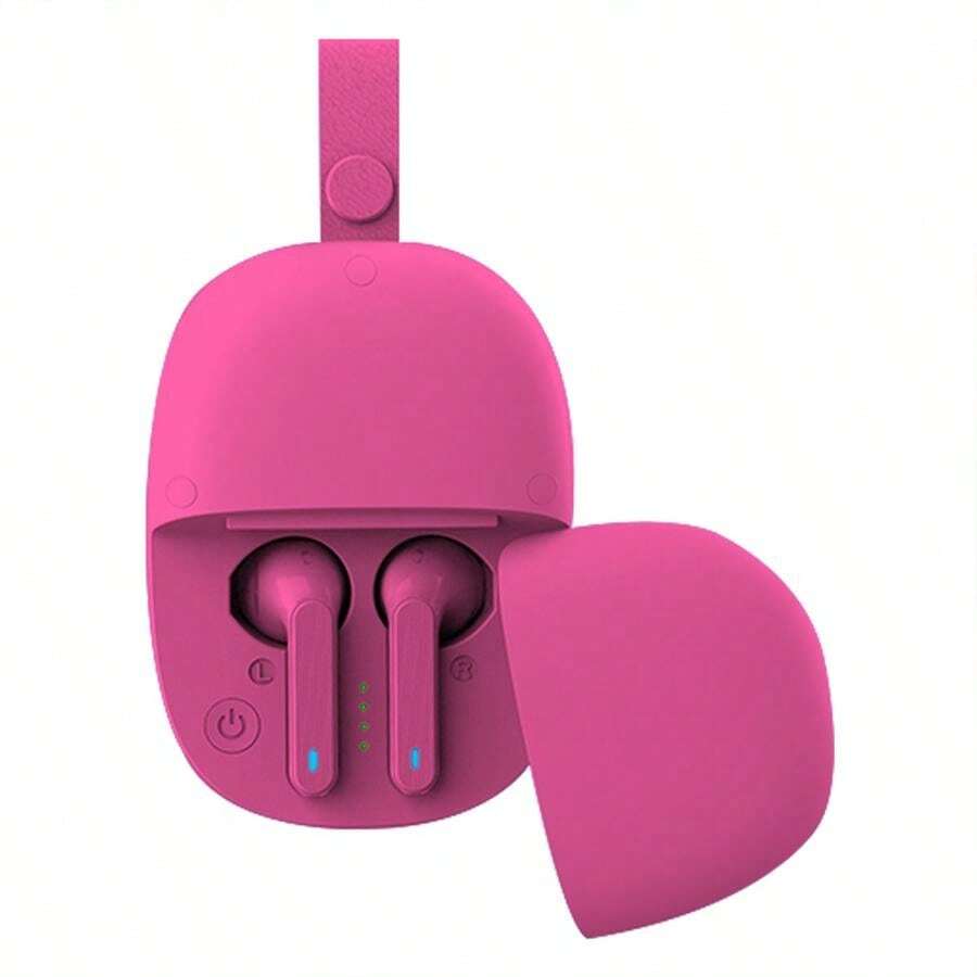 2-In-1 Pocket Sized Speaker With Wireless Earbuds - 粉色 - 查看 1