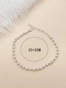 1 pièce Bracelet de cheville en argent orné de diamants en zirconium pour femme, brillant et à la mode, idéal pour les fêtes et les vacances