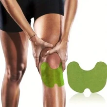 60 parches de rodilla con extracto de hierba de artemisia suave, relajantes y alivian la fatiga para rodillas, hombros, cintura, cuidado diario
