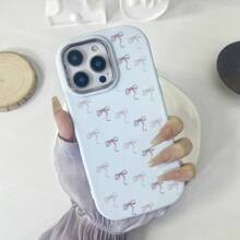 New Anti-Drop Phone Case + Minimalist Full Screen Pink Bow Phone Case, Compatible With Iphone 15, IPhone 15 Pro Max, 12 Pro Max, 13 Pro Max, 14 Pro Max, 13, 14, 11, 12Pro, 14, IPhone XS, XR, 78P, 78GES2, A22, A21S, A51 4G, A52, S22 Ultra, A33 5G, A53, A23, S23 Ultra, S24, A15, S23, A73, Redmi, OPPO Phones