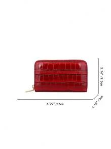 Women's Fashionable Classic Large Pattern Crop Wallet For Women Wallet Purse Wallet Long Wallet