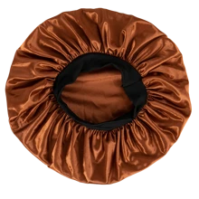 女士睡眠用絲質禮帽，可重複使用的緞面大禮帽，保護頭髮，寬鬆彈性帶睡眠帽浴帽吹髮禮帽 - 浴室配件