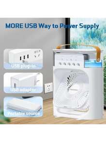 Portable Fans - Blue - View 3