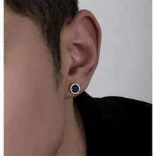 2 Stück einfache & stilvolle personalisierte Strass-Ohrstecker für Paar, Alltagsmode - Stern - Übersicht 5