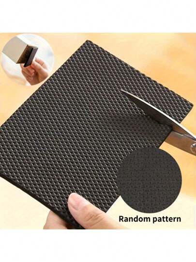 1/24pcs Table Foot Mat, Multifunctional Protective Anti-Wear Pads For Floor, Furniture, Sofa, Chair Sofa Bench Legs Mute Wear-Resistant Anti-Slip Stickers Protect Self-Adhesive Pads Arbitrarily Cut
