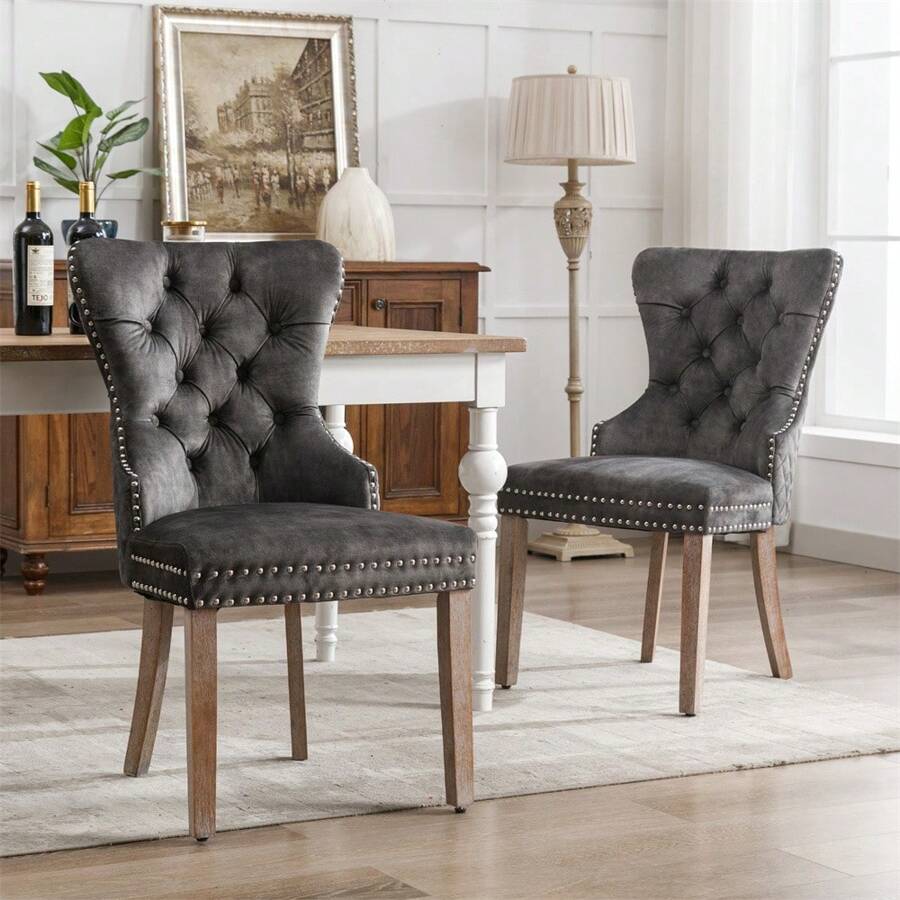 Dining Chairs - Xám - Xem 1