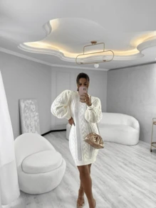 Vestido Yasmin - Branco - Visão 1