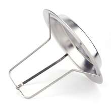 1pc Stainless Steel Roasting Chicken Rack With Detachable Grilling Pan, BBQ Roasting Rack, Beer Can Chicken Roaster - Silver - View 9