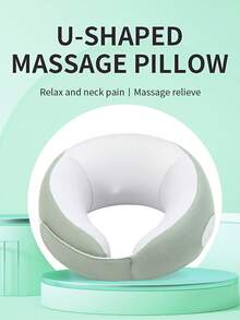 Cervical Massager For Neck Pain Relief, With Kneading And Heating Function, U-Shaped Massage Pillow, Home And Office Use - U-shaped Massage Pillow - View 5