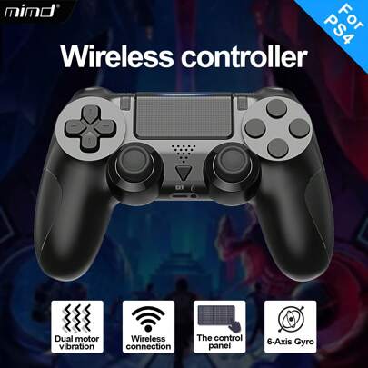 Easypie Selection Wireless Controller Compatible With PS 4/Slim/Pro, Handle Enhanced Dual Vibration/Analog Stick/6-Axis Motion Sensor/Charging Cable,Best Gifts For Friends, Graduation Gifts, Back-To-School Gifts, Christmas Decorations, Valentine's Day Gifts, Gifts For Mom And Dad, Halloween, Thanksgiving, Personalized Gifts, Birthday Gifts, New Year Gifts