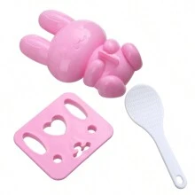 1pc Baby Animal Cartoon Rice Ball Mold For DIY Bunny Bento Curry Mea, Sushi And Kitchen Tool - Multicolor - View 11