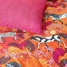 Furn Vivid Andalucian Duvet Cover Set (Orange) - Apricot - View 4
