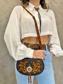 Women Clutches - 鏽棕色 - 查看 3