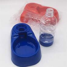 1pc Cat & Dog Style Drinking Fountain, Pet Water Dispenser Bowl Plastic, Automatic Dog/Cat Water Feeder - Multicolor - View 11