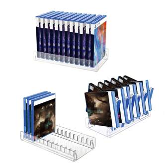 12-Slot PS4/ Slim/Pro Game Disc Storage Rack