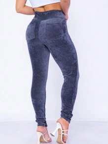 Women Pants - Grey - View 2
