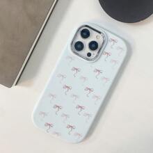 New Anti-Drop Phone Case + Minimalist Full Screen Pink Bow Phone Case, Compatible With Iphone 15, IPhone 15 Pro Max, 12 Pro Max, 13 Pro Max, 14 Pro Max, 13, 14, 11, 12Pro, 14, IPhone XS, XR, 78P, 78GES2, A22, A21S, A51 4G, A52, S22 Ultra, A33 5G, A53, A23, S23 Ultra, S24, A15, S23, A73, Redmi, OPPO Phones