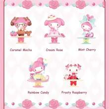 Caja ciega de adornos de figuras coleccionables de la serie Tarde de té de los personajes de Sanrio My Melody (entrega aleatoria, 1 pieza) Caja ciega Miniso, Miniso, Caja ciega, Figuras de My Melody, Figura de Miku, Labubu> Caja ciega