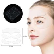 Almohadilla de silicona reutilizable contra arrugas para cara, frente, cuello y ojos, Parche para arrugas, mascarilla de levantamiento facial, herramientas para el cuidado de la piel