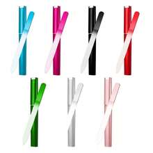 Glass Nail File For Unisex Ultra Quality, Portable Crystal Nail File With Case For Mani & Pedicure- Smooth Finish For Natural & Acrylic Nails, Unique Gifts - Multicolor - View 4