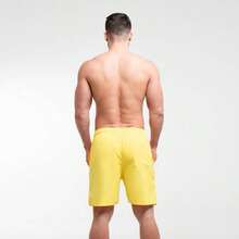 Men Shorts - 黃色 - 查看 2