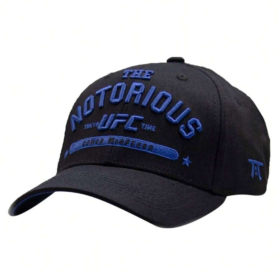Tokyo Time Unisex Adult Notorious McGregor UFC Logo Baseball Cap (Black) - Black - View 1