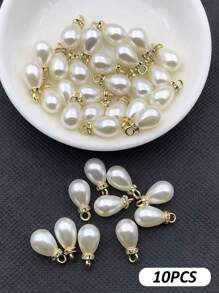 DIY Jewelry Making: Colorful Teardrop Pearl Beads For Necklaces And Earrings - Multicolor - View 8