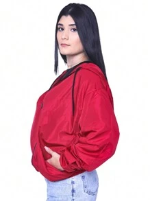 Women Jackets - 紅色 - 查看 2
