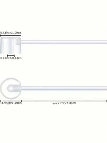 10 件/3 套香水分配泵，化妆品补充转移工具适用于可再填充旅行香水喷雾瓶 - 無色 - 查看 4